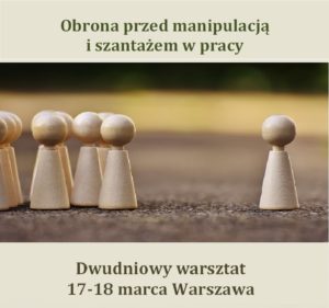 obrona przed manipulacją w pracy